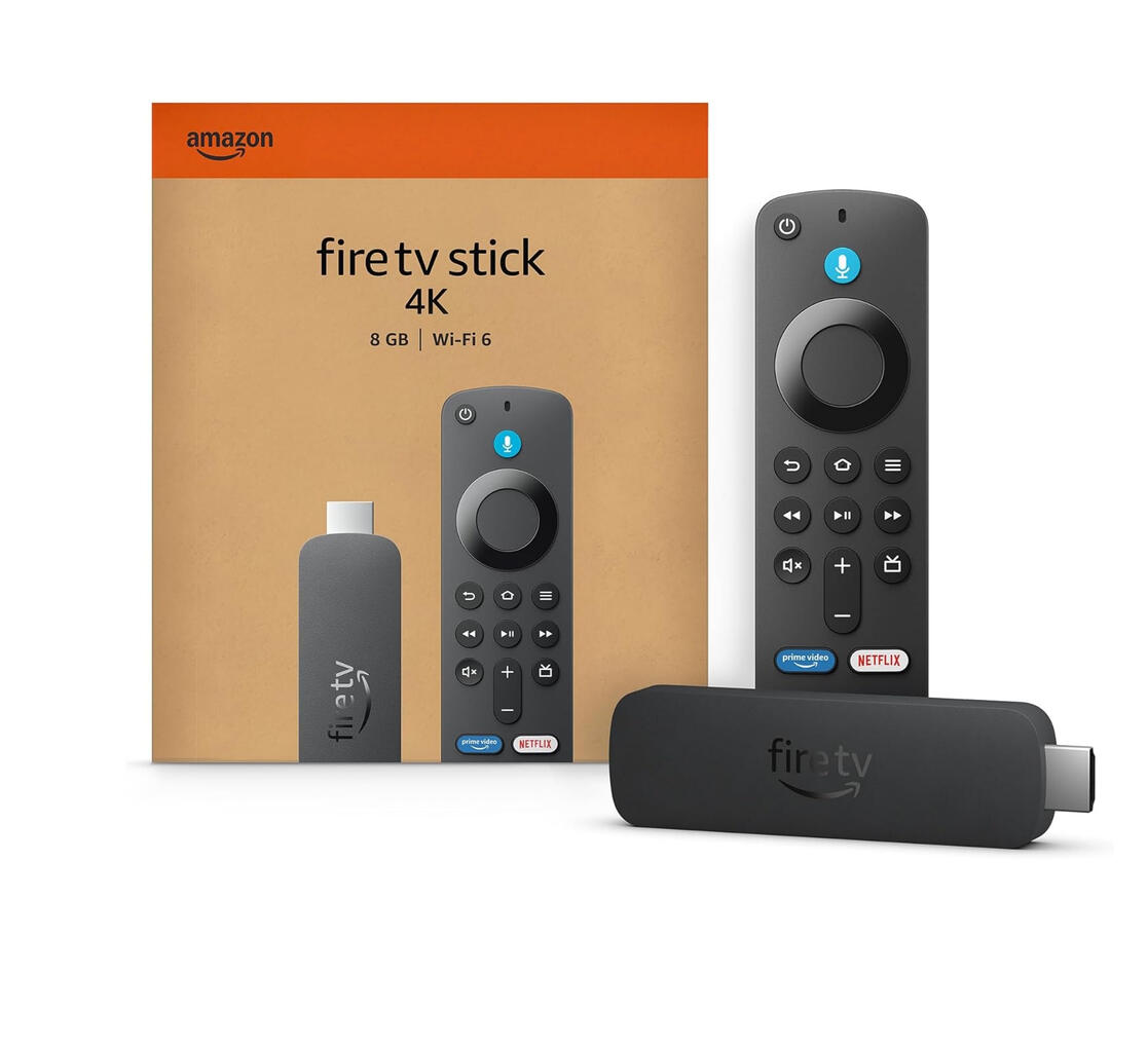Amazon Fire TV Stick 4K with Alexa & Wi-Fi 6 ➥