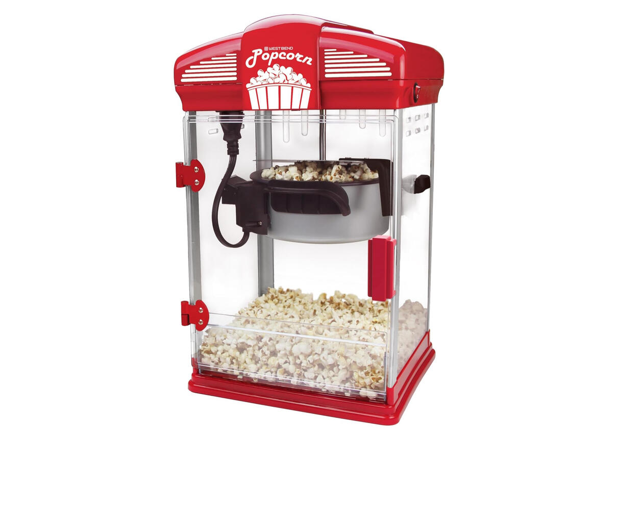 West Bend Stir Crazy Movie Theater Popcorn Maker Machine 4-Quart ➥